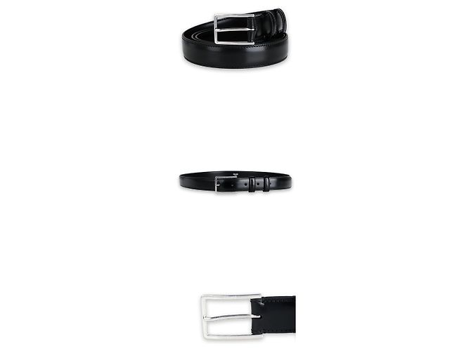 Céline Men's Torilón Leather Belt (Black) - view 2