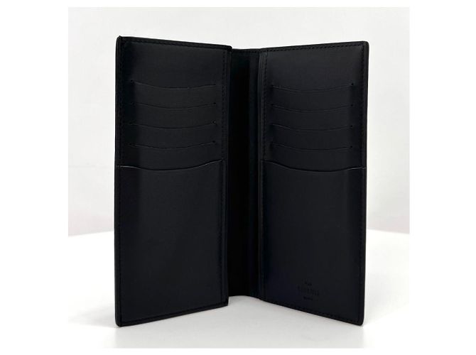 Berluti Leather Long Wallet for Men Brown - view 11
