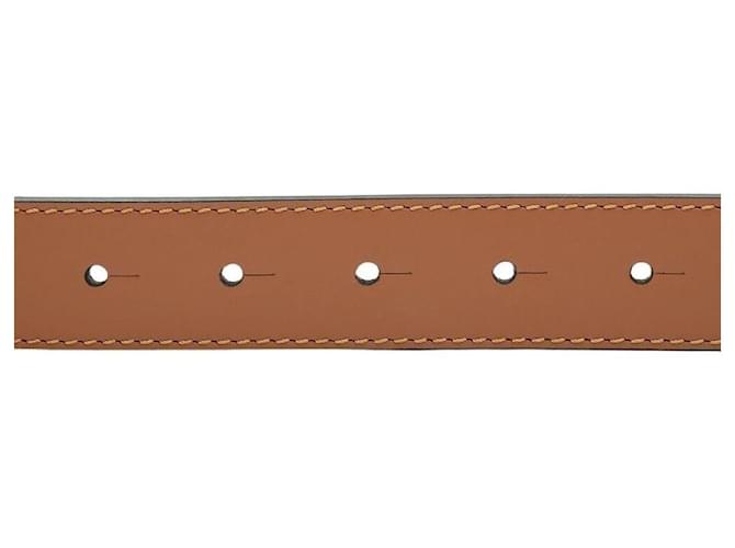 Loewe Cinturón de cuero Castaño - vista 5