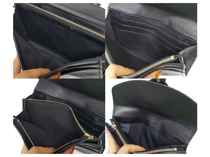 Bulgari Cartera larga para mujer Negro - vista 6