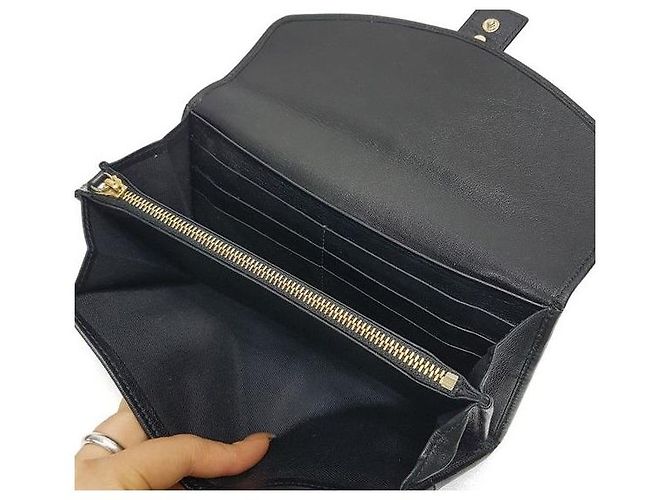 Bulgari Cartera larga para mujer Negro - vista 8