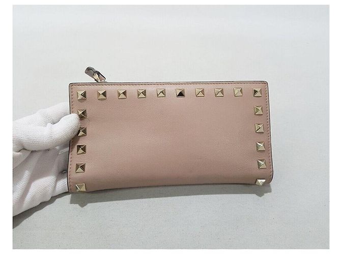 Valentino Rockstud Damen-Langgeldbörse Braun - Ansicht 5