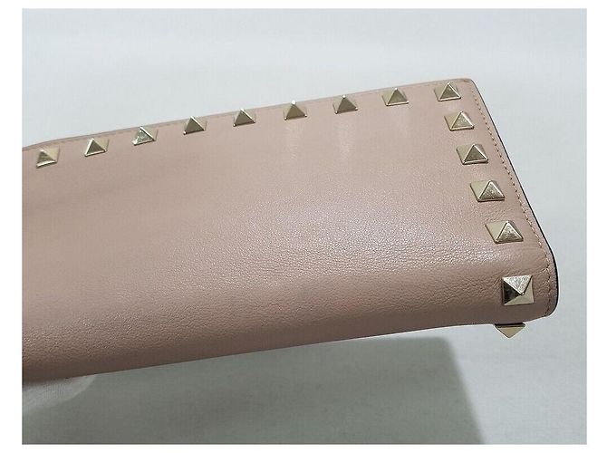 Valentino Rockstud Damen-Langgeldbörse Braun - Ansicht 6