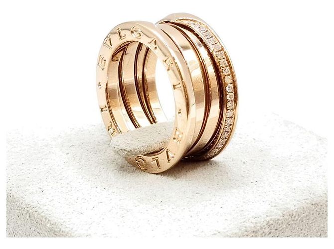 Bulgari Anello di diamante Arancione - vista 4