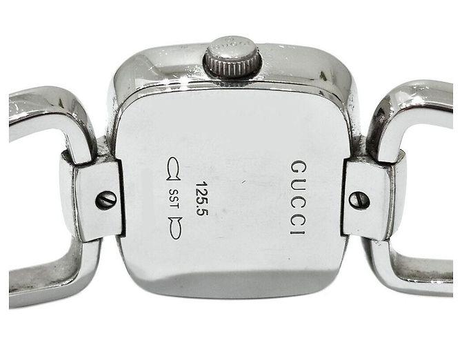 Gucci Diamant-Stahl-Uhr - Ansicht 3