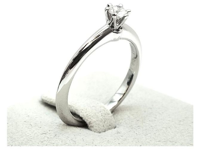 Tiffany & Co Anello con diamante Argento - vista 3