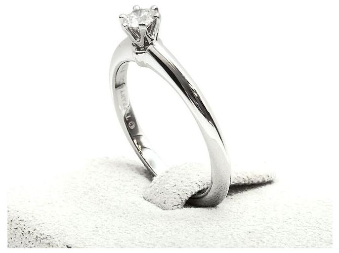 Tiffany & Co Anello con diamante Argento - vista 4