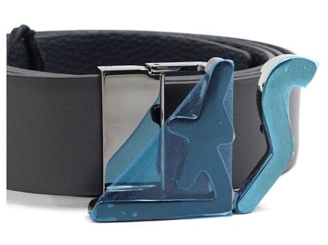 Salvatore Ferragamo Cintura reversibile con logo argento GRATIS - vista 3