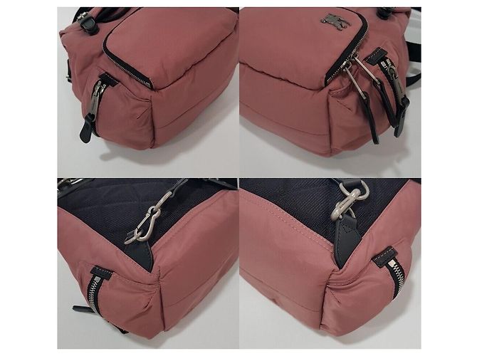 Burberry Zaino Nylon Lux Small - vista 7
