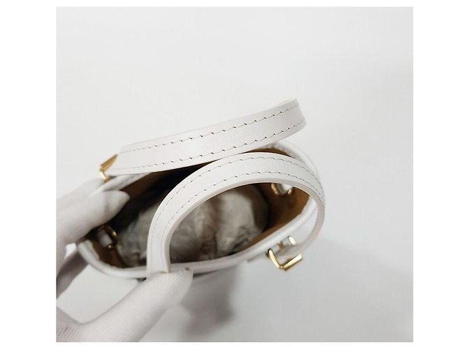 Louis Vuitton Borsa Bucket Monogram Nano - vista 5