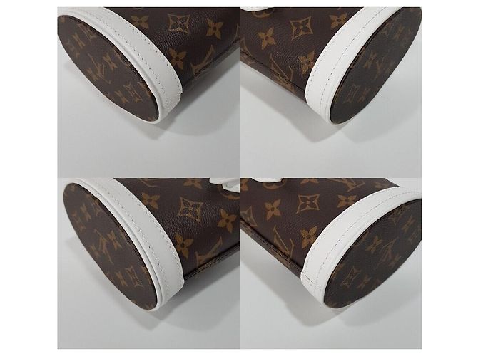 Louis Vuitton Borsa Bucket Monogram Nano - vista 7