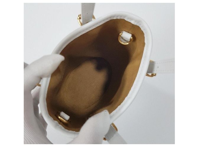 Louis Vuitton Borsa Bucket Monogram Nano - vista 8