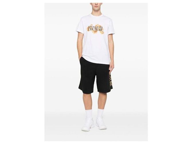 Versace T-shirt con stampa Baroque Wave - vista 5