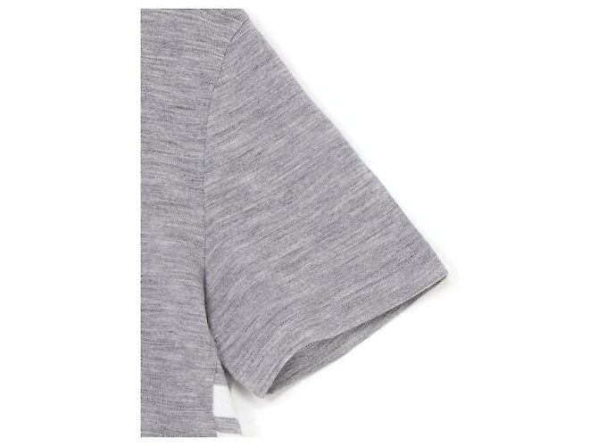 Thom Browne Camiseta de manga curta em jersey de lã - vista 6