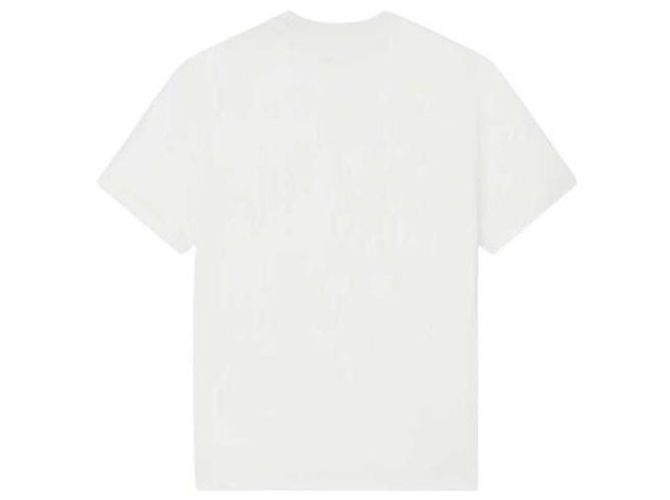 Kenzo Wild Tiger Embroidered Cotton T-Shirt White - view 5