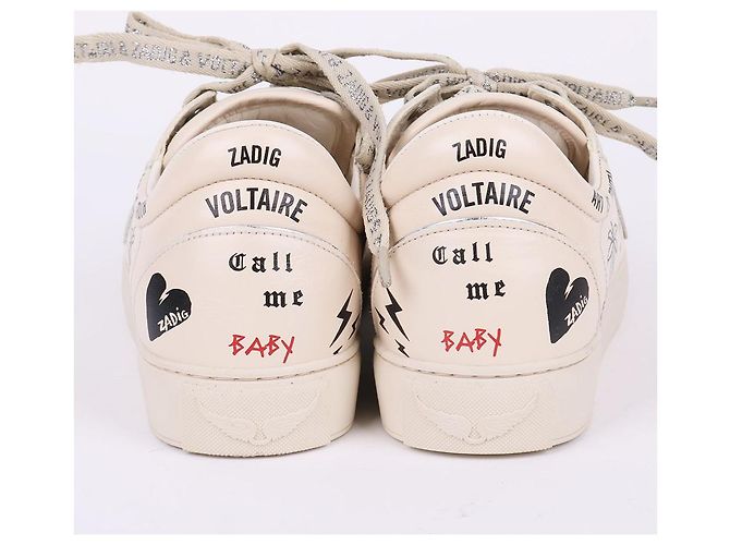 Zadig & Voltaire Sneakers FLY ON non utilizzate Bianco - vista 8