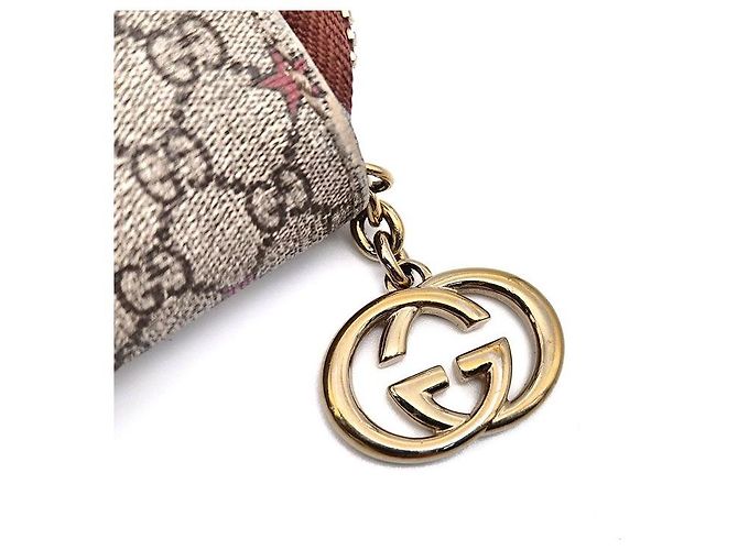 Cartera larga Gucci GG Supreme Star Multicolor - vista 7