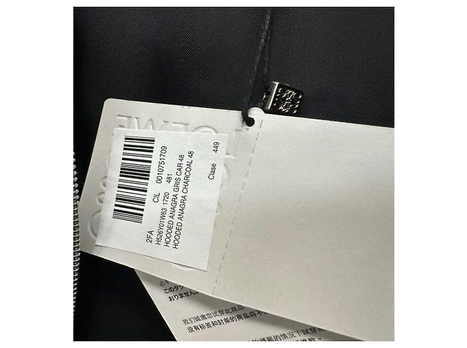 Loewe Bomber con cappuccio monogramma Nero - vista 6