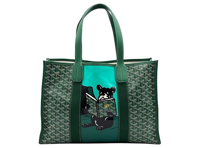 Goyard Billet Jacquard Canvas MM Tote Bag Mehrfarben - Ansicht 2