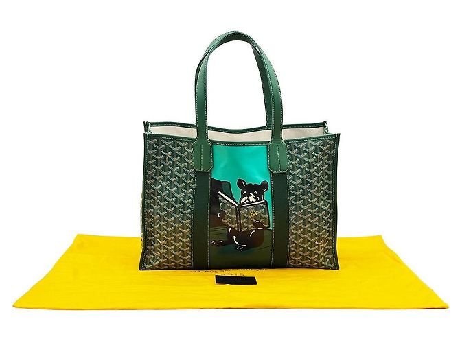 Goyard Billet Jacquard Canvas MM Tote Bag Mehrfarben - Ansicht 3