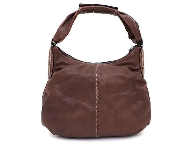 Tod's Borsa Hobo e Borsa a Spalla Marrone - vista 4