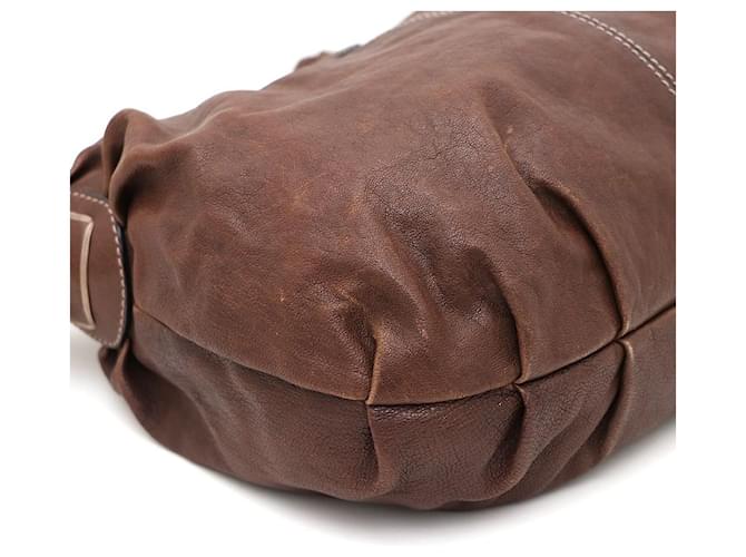 Tod's Borsa Hobo e Borsa a Spalla Marrone - vista 6