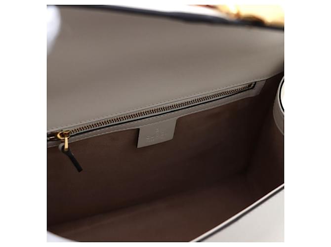 Gucci Borsa Tote e Borsa a Spalla Sylvie Medium Bianco - vista 9