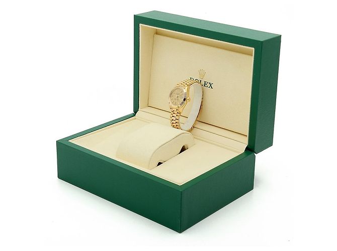 Rolex Reloj de oro para mujer Datejust Gold Index Bocas Dial Dorado - vista 26