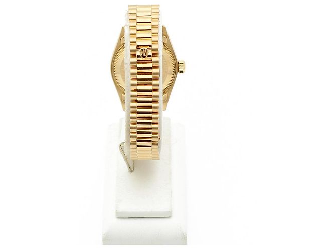 Rolex Reloj de oro para mujer Datejust Gold Index Bocas Dial Dorado - vista 6