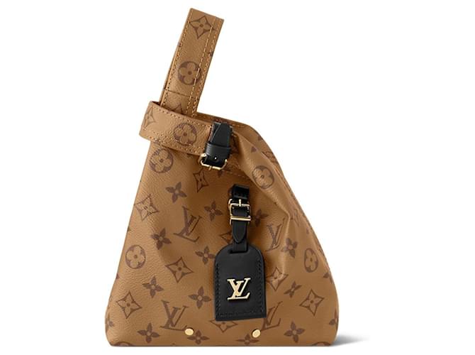 Louis Vuitton Borsa Atlantis BB Marrone - vista 4