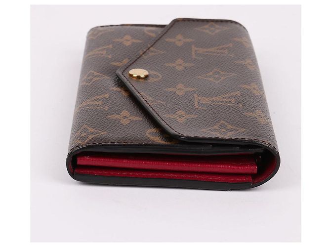 Louis Vuitton Monogramm Gold-Tone Sarah Long Wallet Schwarz - Ansicht 5