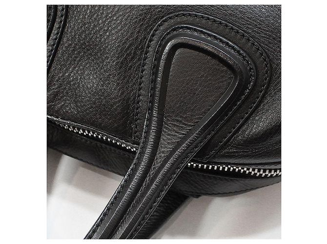 Givenchy Black Leather New Nightingale Medium Silver-tone Shoulder Bag - view 8