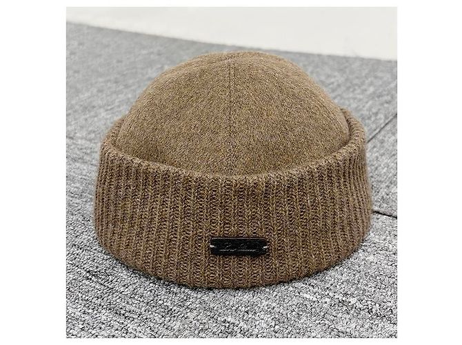 Loro Piana Cashmere Storm System Strickmütze Tundra Melange Mehrfarben - Ansicht 12