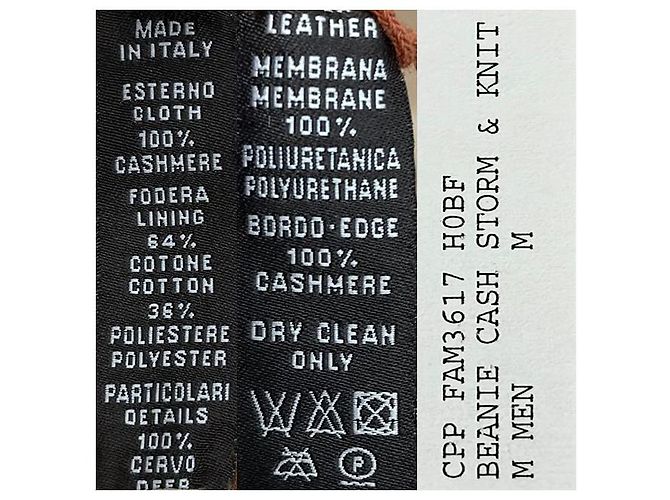 Loro Piana Cashmere Storm System Strickmütze Tundra Melange Mehrfarben - Ansicht 8