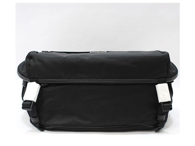 Prada Borsa a tracolla grande Re-Nylon Tessuto Pocono Biker, non utilizzata / Nero - vista 5
