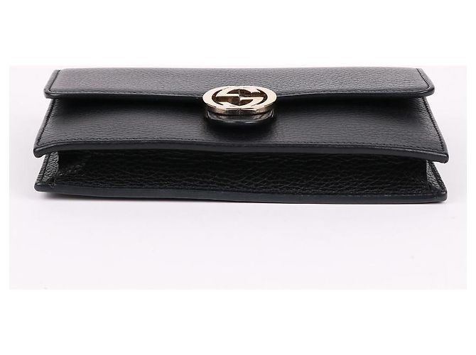 Gucci Mini borsa a tracolla WOC nera con incastro Nero - vista 7