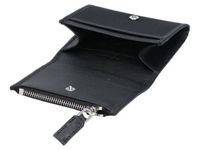 Prada Nylon Saffiano Wallet Black - view 7