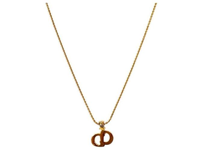 Dior Collar Cubic CD Gold Dorado - vista 2