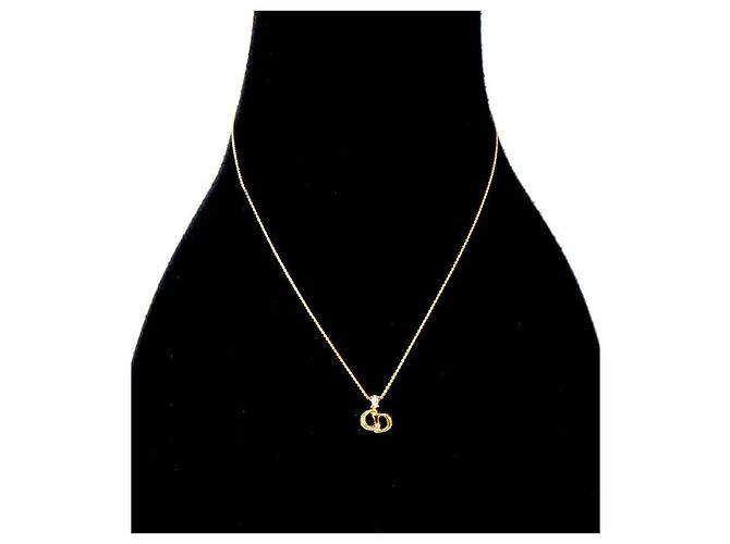 Dior Collar Cubic CD Gold Dorado - vista 5