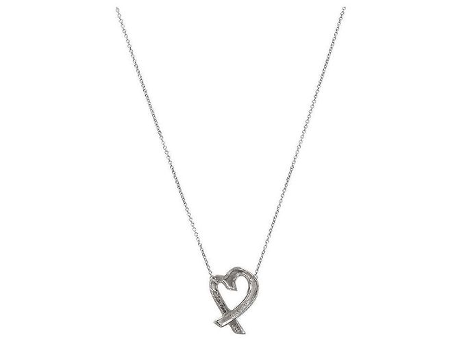Tiffany & Co Loving Heart Silberkette - Ansicht 2