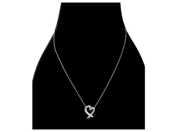 Tiffany & Co Loving Heart Silberkette - Ansicht 5