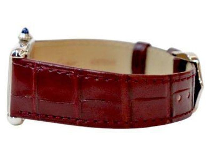 Cartier Tank Must Large Uhr Rot - Ansicht 3