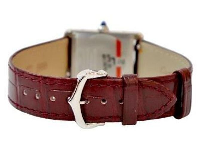 Cartier Tank Must Large Uhr Rot - Ansicht 4