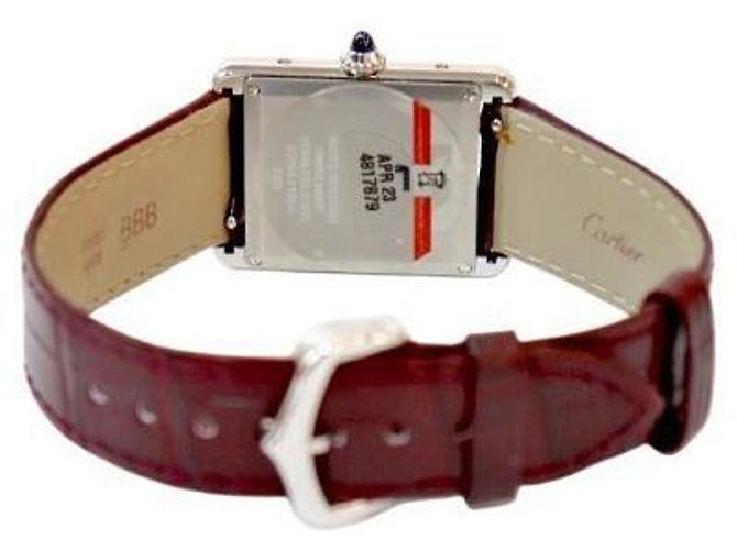 Cartier Tank Must Large Uhr Rot - Ansicht 5