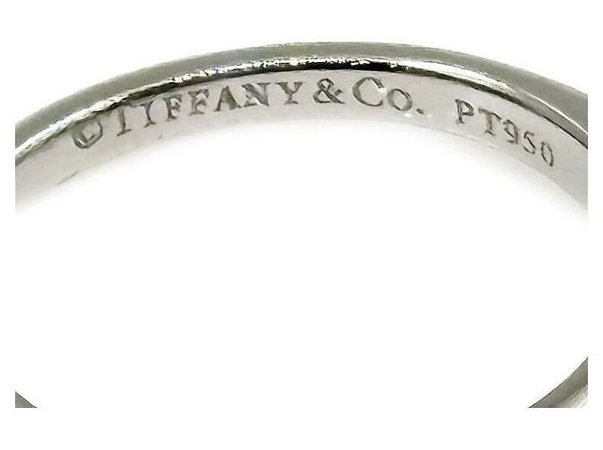 Tiffany & Co Tiffany Diamant-Ehering aus Platin Mehrfarben - Ansicht 3