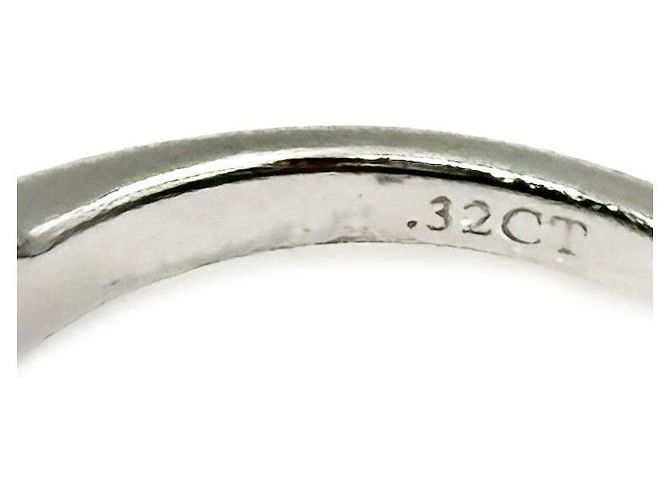 Tiffany & Co Tiffany Diamant-Ehering aus Platin Mehrfarben - Ansicht 4