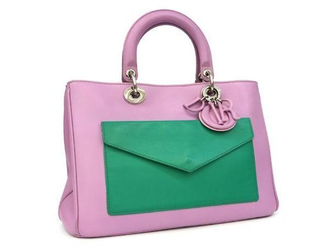 Dior Tote Bag in Lila und Schwarz - Ansicht 2