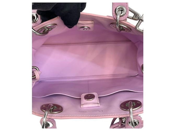 Dior Tote Bag in Lila und Schwarz - Ansicht 7