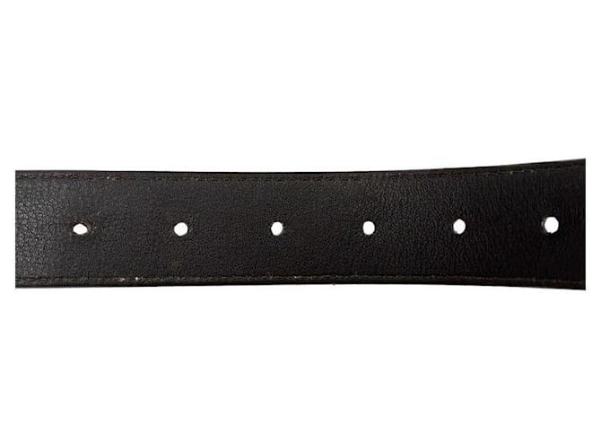 Louis Vuitton Cinturón Damier Negro - vista 2