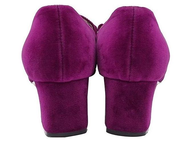 Gucci Marmont Samt Schuhe - Ansicht 4